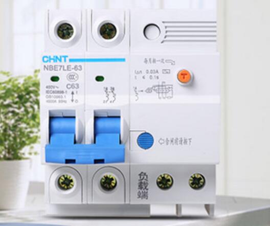 漏電保護器正面圖