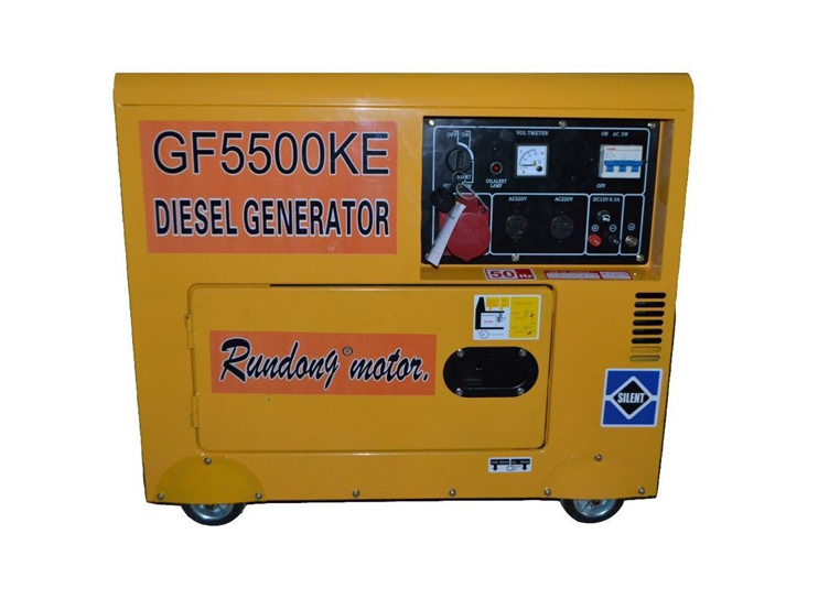 發電機組正面展示圖片