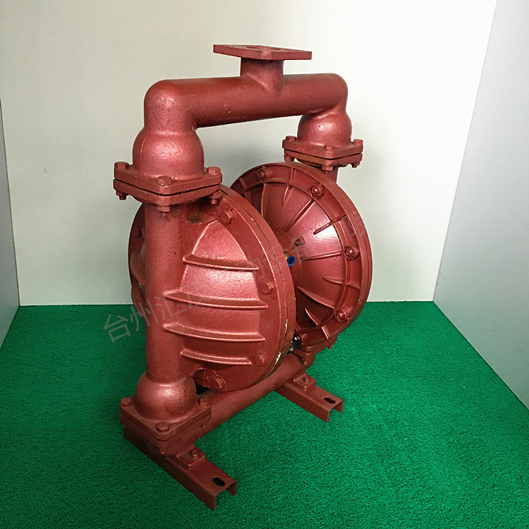 鑄鐵隔膜泵側面圖