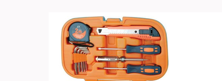 建業14件套家用組套工具上部分展示