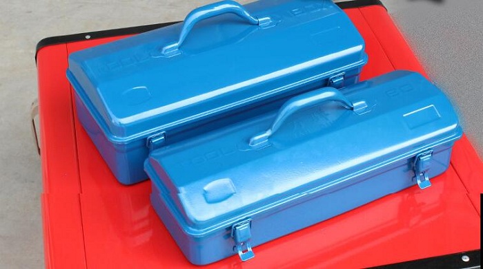 拉伸塑鐵工具箱盒正面圖