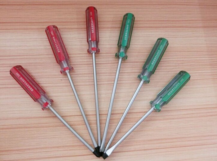 彩條柄螺絲批產品圖