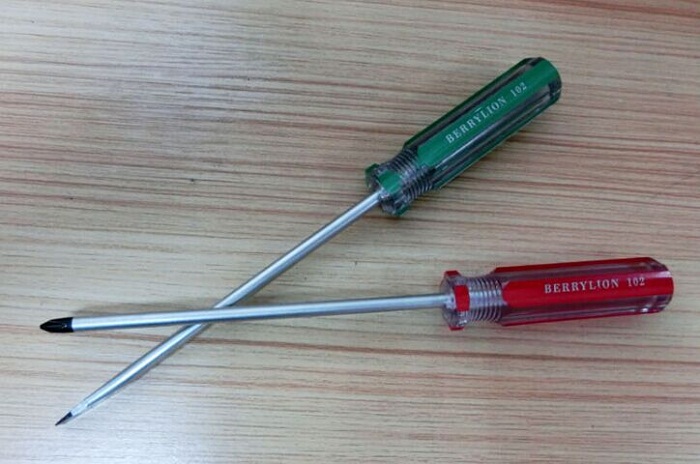 彩條柄螺絲批產品圖