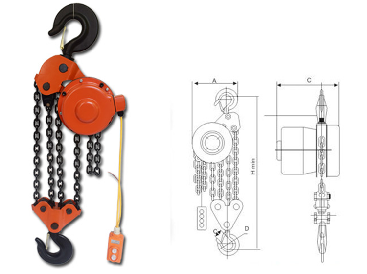 DHP型系電動葫蘆細節5
