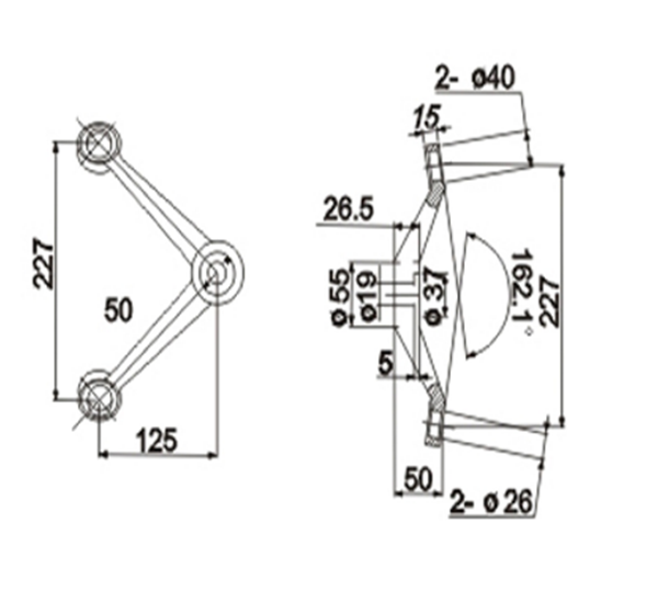 點支式幕墻配件產品圖