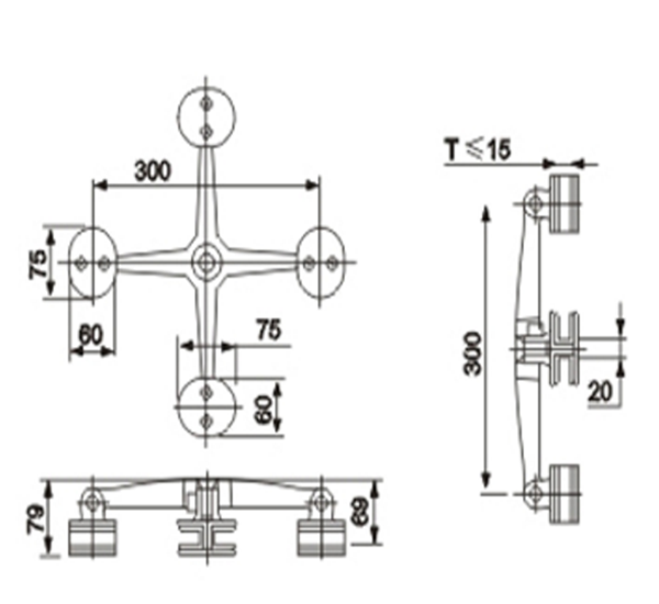 幕墻配件產品圖