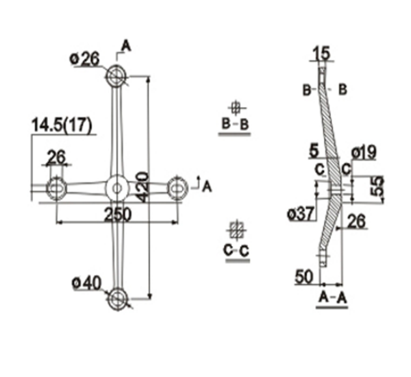 幕墻配件產品圖