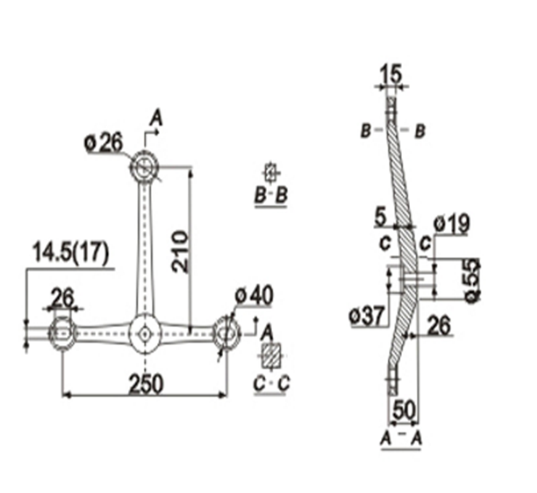 幕墻配件產品圖