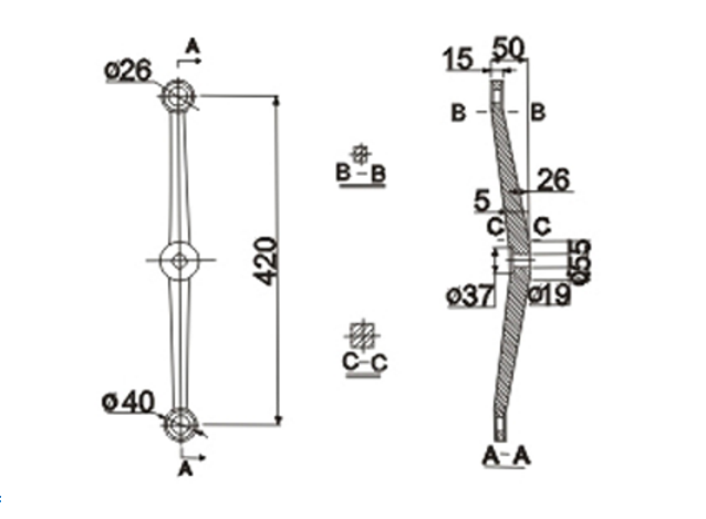 幕墻配件產品圖