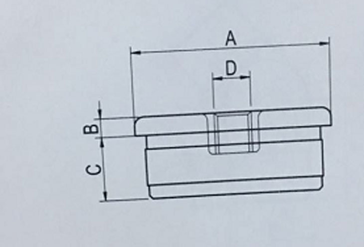 平面管帽結構圖