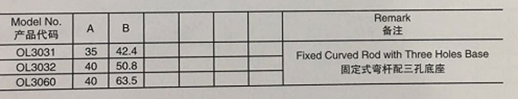 圓環扶手托架參數