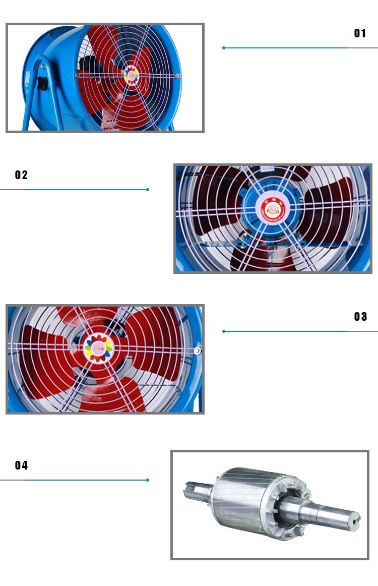 移動崗位式軸流通風機細節圖